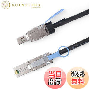 �y���������z10Gtek �O�� Mini SAS HD SFF-8644 to Mini SAS SFF-8088 �n�C�u���b�h �P�[�u�� 2���[�g��