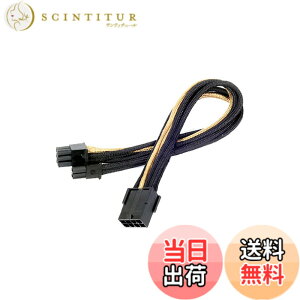 �y���������zSilverStone�� PSU�ėp�����X���[�u���W�����[�P�[�u�� SST-PP07-PCIBG (�u���b�N&�S�[���h)