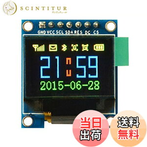 �y���������zKKHMF 0.95 SPI �C���`�J���[ OLED ���j�^���W���[�� For Arduino