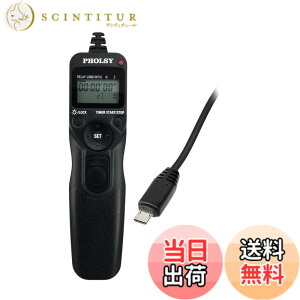 �y���������zPHOLSY S8 �^�C�}�[ �����[�g�R���g���[���[ �C���^�[�o�� �o���u �����[�g�R�[�h Sony �p a1 a9 a9M2 a7 a7M2 a7M3 a7M4 a7RM5 a7RM4 a7SM2 a6600 a6500 a6400 a6100 RX100M5 RX100M6 RX100M7 HX99 HX350 HX400