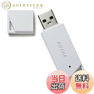�y���������z�o�b�t�@���[ BUFFALO USB2.0 �ǂ�����USB�������[ 16GB �z���C�g RUF2-KR16GA-WH