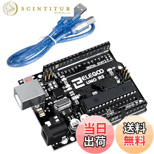 �y���������zELEGOO Arduino�pUNO R3�R���g���[���{�[�h USB�P�[�u��