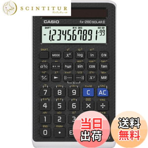 �y���������zCASIO(�J�V�I) �֐��d�� fx-260 SOLAR 2(�u���b�N)