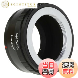 �y���������zHaoge �����Y�}�E���g�A�_�v�^�[ 42mm M42 �X�N�����[�}�E���g�����Y - X FX�}�E���g�J�����p X-A3 X-A5 X-A10 X-A20 X-E1 X-E2 X-E2s X-E3 X-H1 X-M1 X-Pro2 X-Pro2 X-T1 X-T2 X-T3 X-T10 X-T20 X-T30 X-T100�B