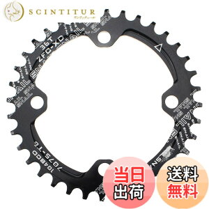 �y���������z�`�F�[�������O 36T 104BCD Mutte MTB �i���[���C�h �`�F�[�������O �V���O�� (�u���b�N, �A���~�j�E������)