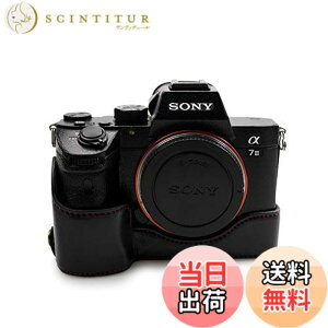 �y���������zkinokoo �\�j�[ A9/A7R III (A7R3)/A73 ��p�J�����P�[�X �{�f�B�P�[�X �o�b�e���[�����\ �O�r�l�W���t�� (�u���b�N)