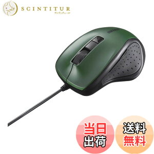 �y���������z�o�b�t�@���[ BUFFALO �L�� BlueLED �É� 5�{�^���}�E�X �O���[�� BSMBU308GR