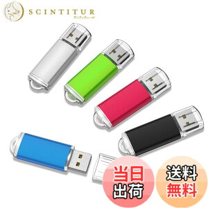 �y���������zUSB������ 32GB USB2.0 5�Z�b�g �t���b�V���h���C�u �L���b�v�� �R���p�N�g 5�F�i���A�ԁA�A�΁A��j