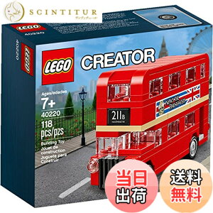 �y���������z���S�iLEGO�j �N���G�[�^�[ �����h���o�X(�~�j) �� LEGO Creator 40220 Mini London Bus�y40220�z