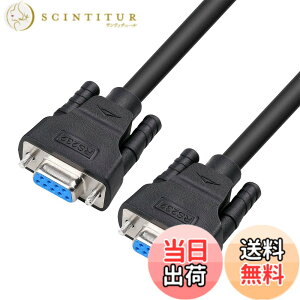 �y���������zDTECH RS232C �V���A���P�[�u�� D-Sub9�s�����X- D-Sub9�s�����X �X�g���[�g�P�[�u�� 2m