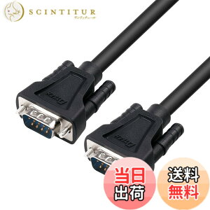 �y���������zDTECH RS232C �V���A���P�[�u�� 2m �X�g���[�g�P�[�u�� �I�X-�I�X �f�[�^�]�� DB9 Cable