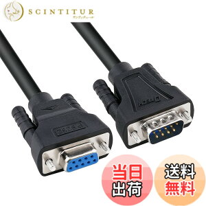 �y���������zDTECH RS232C �V���A���P�[�u�� 3m �X�g���[�g�P�[�u�� D-Sub9�s���I�X-D-Sub9�s�����X