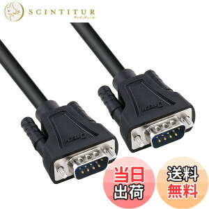 �y���������zDTECH RS232C �V���A���P�[�u�� 3m �X�g���[�g�P�[�u�� �I�X-�I�X �f�[�^�]�� DB9 Cable