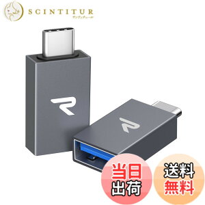 �y���������zRampow USB Type C & USB �ϊ��A�_�v�^�y��Z�b�g�zOTG�Ή� MacBook, iPad Pro, Sony Xperia XZ/XZ2, Samsung S10�Ȃǃ^�C�vc���@��Ή� USB-C & USB 3.0 5Gbps�����f�[�^�]��