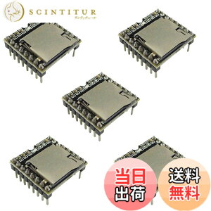 �y���������zKKHMF 5 �� TF�J�[�h U�f�B�X�N�~�j MP3�v���[���[ �I�[�f�B�I ���� ���W���[���{�[�h Arduino DFPlay�ɑΉ�