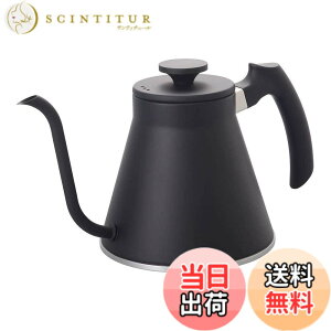 �y���������zHARIO(�n���I) V60�h���b�v�P�g���E�t�B�b�g �K�X�΁EIH�Ή� ���p800ml �}�b�g�u���b�N ���{�� �v���[���g �M�t�g ���蕨 VKF-120-MB