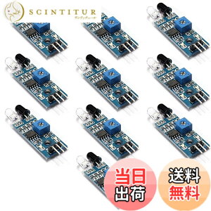 �y���������zOSOYOO Arduino�p Raspberry Pi 5 �Ή� IR�ԊO����Q����� �Z���T���W���[�� �A���h�D�C�[�m �X�}�[�g �J�[ ���{�b�g�p 10PCS�Z�b�g