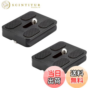�y���������zNeewer ���^��PU-50 50mm���j�o�[�T���N�C�b�N�V���[�v���[�g 2���� 1/4�C���`�X�N�����[�t�� �J�����O�r�{�[���w�b�h�ɑΉ��u���v