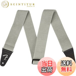 �y���������zFender �X�g���b�v Supersoft Strap, Grey 2