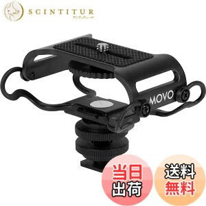 �y���������zMovo SMM5-B���j�o�[�T���}�C�N�ƃ|�[�^�u�����R�[�_�[�V���b�N�}�E���g - Zoom H1n�AH2n�AH4n�AH5�AH6�ATascam DR-40x�ADR-05x�ADR-07x�ȂǂɓK���B1/4�C���`�̎��t���l�W(�u���b�N)�B