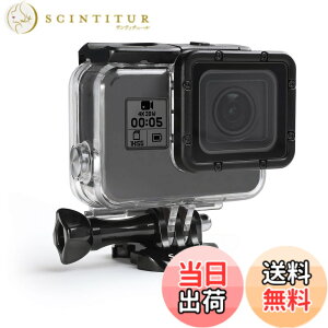 �y���������zSuptig�P�[�X�n�E�W���OGopro Hero 5�p�h���P�[�XGopro Hero 7 Black Hero 6 Hero 2018�A�N�V�����J����Waterpoof 147ft�i45M�j