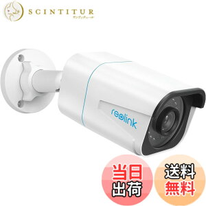 �y���������zReolink �h�ƃJ���� PoE 4K�掿 ���O AI�l�́E�ԗ��E�������m �L���ڑ��Ď��J���� H.265 ����� �Z�L�����e�BIP�J���� ONVIF�Ή� �}�C�N���� ��ԎB�e 24���ԏ펞�A���^�� �X�}�z�Ō��� 