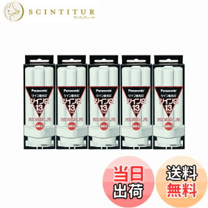 �y���������z�y�܂Ƃ� 5�Z�b�g�z PANASONIC �c�C���u����13W�d���F FDL13EX-L