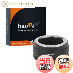 �y���������zHaoge �}�j���A�������Y�}�E���g�A�_�v�^�[ Nikon Nikkor F/AI/AIS/D�����Y�p Z6 Z7�Ȃǂ�Nikon Z�}�E���g�J�����p