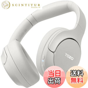�y���������zTOZO HT2 ���C�����X�w�b�h�z�� Hi-Res Audio(�L���n�C���]) 40mm �_�C�i�~�b�N�h���C�o ���^ �܂��ݎ� �y�� Bluetooth5.3 ���� Type-C & AUX�L���ڑ� �ő�38dB�̃m�C�Y��ጸ�m�C�Y�L����
