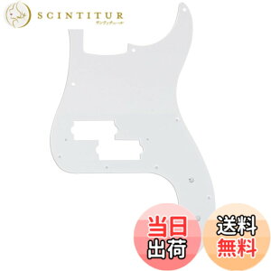 �y���������zMusiclily Pro 10�� �v���V�W�����x�[�XPB�s�b�N�K�[�h 4�����{��Fender Precision Bass�p�A1P �z���C�g