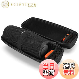 �y���������zProCase JBL Charge 5/Charge 4 EVA �n�[�h �P�[�X �ϏՌ� ���s ���[ �L�������O �|�[�` �ی� �o�b�O JBL Charge 4 �h�� ���C�����X �X�s�[�J�[ -�u���b�N