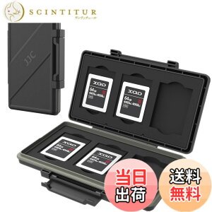 �y���������z6�X���b�g XQD �J�[�h/CFexpress Type B �J�[�h ���[�P�[�X 6�� XQD/CFexpress Type B �J�[�h �K�p �ϐ� �h�o Nikon Z9 Z8 Z6III Z7II Z6II �ȂǂɓK�p