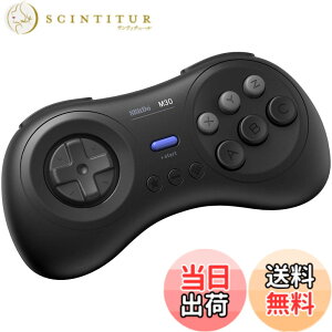 �y���������z8Bitdo M30Bluetooth�Q�[�~���O�R���g���[���[6�{�^�����K�h���C�u���Q�[���p�b�h / Raspberry Pi/�X�C�b�`/macOS