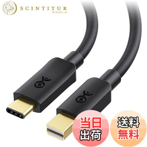 �y���������zCable Matters �P���� USB C Mini DisplayPort �ϊ��P�[�u�� 1.8m�A4K��60Hz�AUSB C Mini DP �P�[�u�� [USBC/Thunderblot 3�X�g���[�W�A�n�[�h�h���C�u�A�I�[�f�B�I�f�o�C�X�ɔ�Ή�]