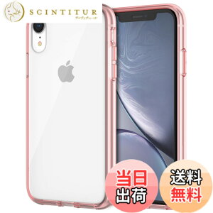 �y���������zJETech iPhonexr �P�[�X (6.1�C���`��piPhone XR) ���΂݂Ȃ� �Ռ��z�� �o���p�[�J�o�[ �����h�~ �N���A�o�b�N (���[�Y�S�[���h)