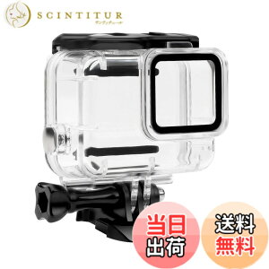 �y���������zFitStill �h���P�[�XGo Pro HERO 7 Silver/White�Ή� 45m���[�_�C�r���O �h���h�o�ی�n�E�W���O�����B�e�p
