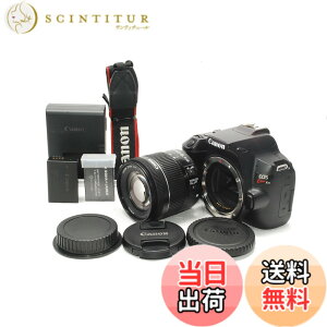 �y���������zCanon �f�W�^����჌�t�J���� EOS Kiss X10 �W���Y�[���L�b�g �u���b�N KISSX10BK-1855ISSTMLK