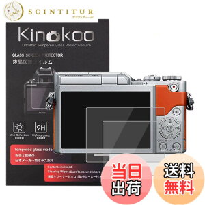 �y���������zkinokoo �t���ی�t�B���� Panasonic �f�W�^���J���� Lumix DC-GF10/GF90��p �d�x9H �����ߗ� �ώw�� �C�A���� �����K���X ����0.3mm 2���Z�b�g �W���N���X�t��(DC-GF10/GF90��p)