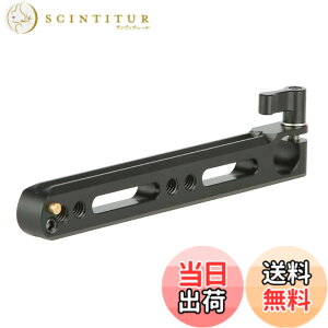 �y���������zNICEYRIG �_�u�� NATO���[�� ��d�i�b�g���[�� �X���C�_�[���[�� 15mm���b�h�N�����v�t�� 1/4�l�W���t�� ����150mm �A���~�j�E�������� DSLR�����B�e��ރA�N�Z�A�� DSLR���O -298