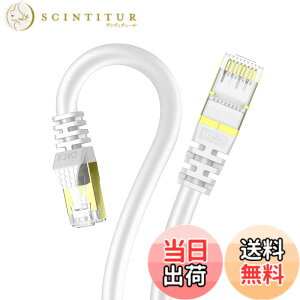 �y���������z0.5m2�{ Veetop LAN�P�[�u�� CAT8 �J�e�S��8 ������ 40GBASE-T 2000MHz SFTP RJ45 �p�\�R�� wifi���[�^�[ ���f�� PS4 ps5 Xbox PoE �h�� ��R �ϖ� ���ϋv�� ���� �K�p�L�����P�[�u��(0.5m-2�{, ����)