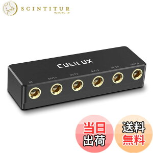 �y���������zCubilux 5�E�F�C6.35mm�C���z�����z��A1���� 5�o�� 6.35 mm�}���`�I�[�f�B�I�X�v���b�^�[�A�����X�^�W�I�w�b�h�z���ڑ��A�M�^�[�A�d�q�s�A�m�A�y��M������@