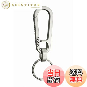 �y���������z[AIXUAN] �`�^�� ���� �L�[�z���_�[ �J���r�i �L�[�����O �t�� TC4 �y�ʂŎK�тȂ��L�[�z���_�[ (�J���r�i : ����55x��23mm�A �L�[�����O : ���a26mm)