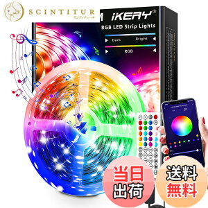 �y���������zIKERY LED�e�[�v���C�g 20M �A�v���ƃ����R������ ���y�A�� 1600���F RGB led���C�g�e�[�v �������F �ԐڏƖ� ���ʃe�[�v�t�� SMD5050 24V 4�s�� �V�� �L�� �Q�[���� ���������p ���Ղ� �N