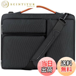 �y���������zLacdo 15.6�C���` 360°�ی� �ϏՌ� �m�[�gPC�p�V�����_�[�o�b�O �X���[�u�P�[�X �Ή� 15-15.6 Acer Aspire 5, Predator Helios, Chromebook, HP Pavilion, ASUS, �m�[�gPC �P�[�X ���� ���������A�u���b�N