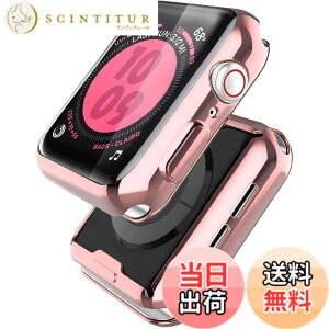 �y���������zSmilelane (2��) �Ή�Apple Watch Series 6 SE/Series 5 / Series 4 44mm �p�P�[�X, TPU �ی�P�[�X�Ή��A�b�v���E�H�b�`�V���[�Y 6/SE/5/4 �p�P�[�X 44mm (1 ���[�Y�s���N + 1 �N���A)