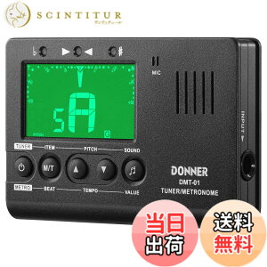 �y���������zDonner �f�W�^�����g���m�[�� �`���[�i�[ �g�[���W�F�l���[�^�[ 3 in 1 �M�^�[/�s�A�m/�g�����y�b�g/�N���}�e�B�b�N�y��p DMT-01