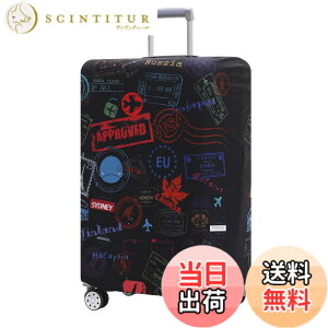 �y���������zTRAVEL KIN ���Q�b�W�J�o�[ ����\ �X�[�c�P�[�X�v���e�N�^�[ ���h�~ �X�[�c�P�[�X�J�o�[ 18~32�C���`�̉ו��ɑΉ�, Go Travel-World, XL, �t�@�b�V�����B
