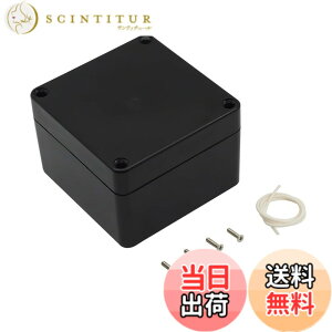 �y���������zLeMotech �W�����N�V�����{�b�N�X IP65 �h���v���W�F�N�g�{�b�N�X �h�o ABS �v���X�`�b�N �d�C�{�b�N�X ���j�o�[�T���G���N���[�W���[ �d�q�u���b�N 3.29x 3.19x 2.2�C���` (83 x 81 x 56mm) 