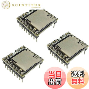 �y���������zKKHMF 3�� TF�J�[�h U�f�B�X�N�~�j SD MP3�v���[���[ �I�[�f�B�I ���� ���W���[���{�[�h Arduino DFPlay�ɑΉ�