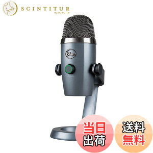 �y���������zLogicool G Blue Yeti Nano BM300SG USB �Q�[�~���O�}�C�N �R���f���T�[�}�C�N Mac PS5 PS4 PC �V���h?�O���[ �Q�[�~���O ���� �z�M �}�C�N �}�C�N �X�g���[�~���O �������K�i 2�N�Ԗ���